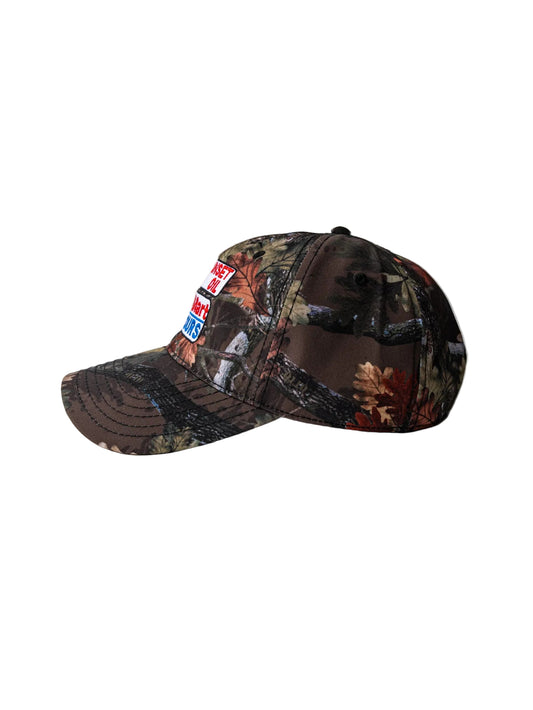 Night Camo Fitted Cap