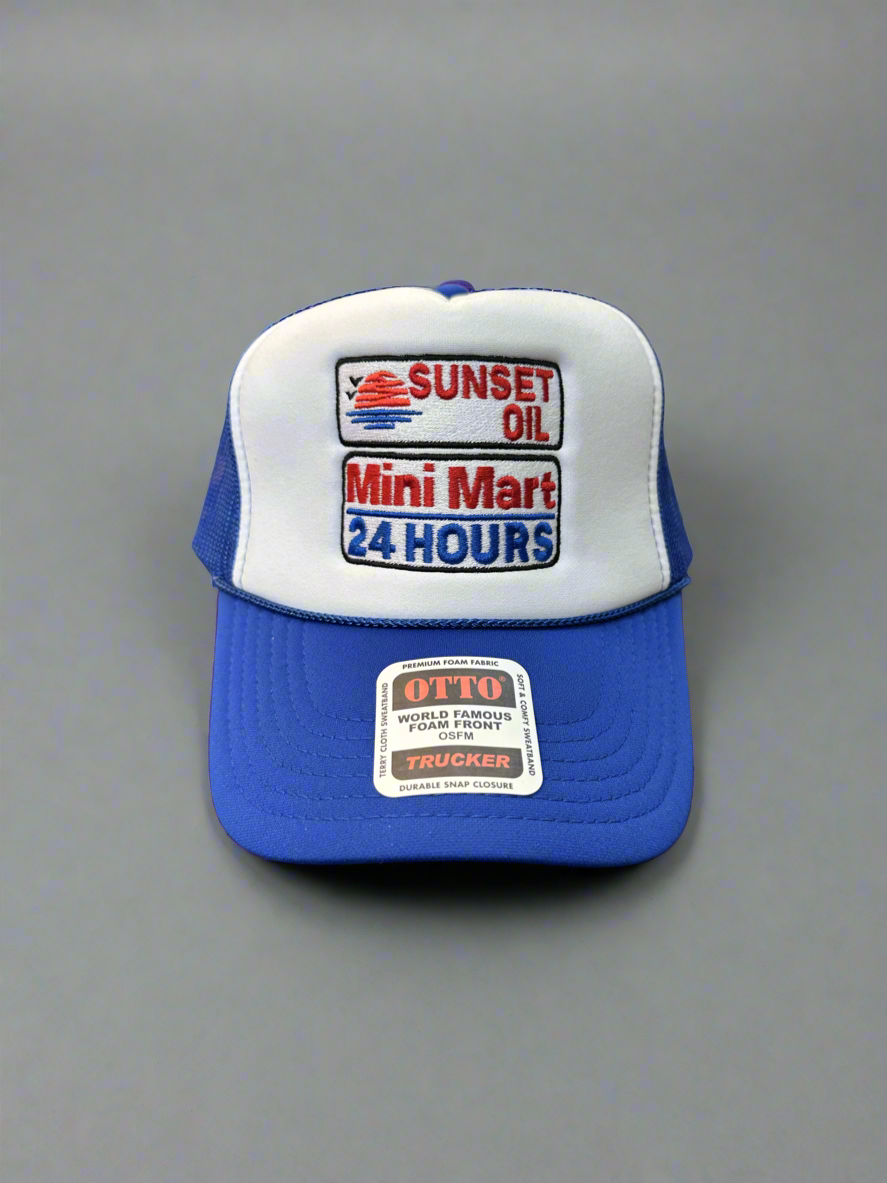 Sunset Oil Mini Mart Royal/White/Royal
