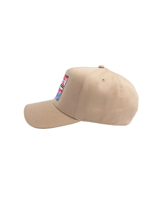 Beige Baseball Cap