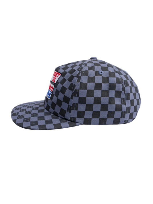 Blue Checkerboard Field Trip Cap