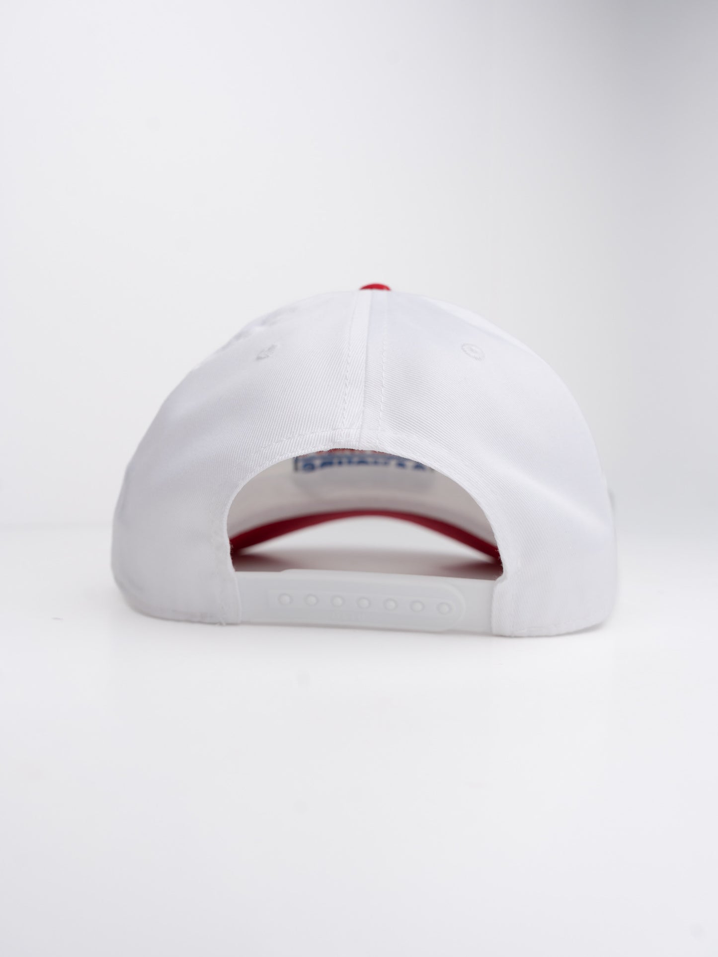 White/Red Baseball Hat ™