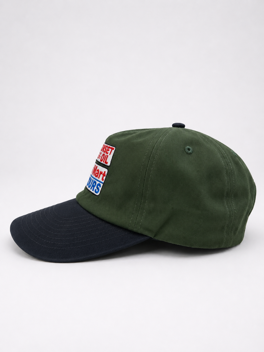 Green/Nvy Brushed Field Trip Cap ™