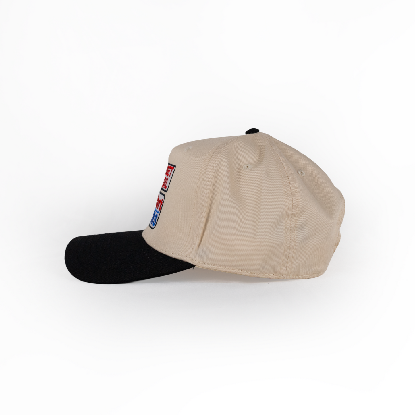 Natural/Black Baseball Hat ™