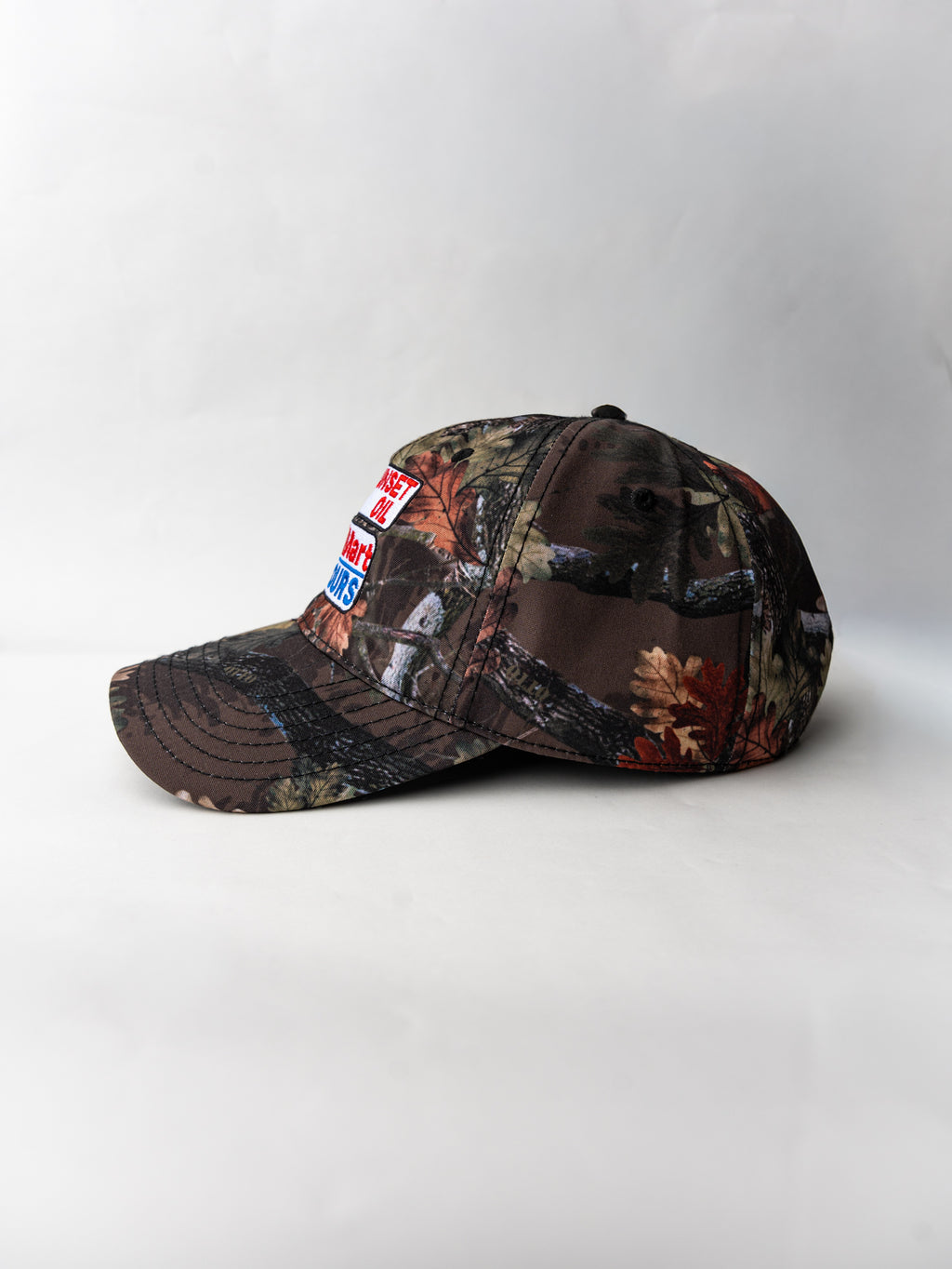 Sunset Oil Mini Mart Dark Camo Baseball Fit