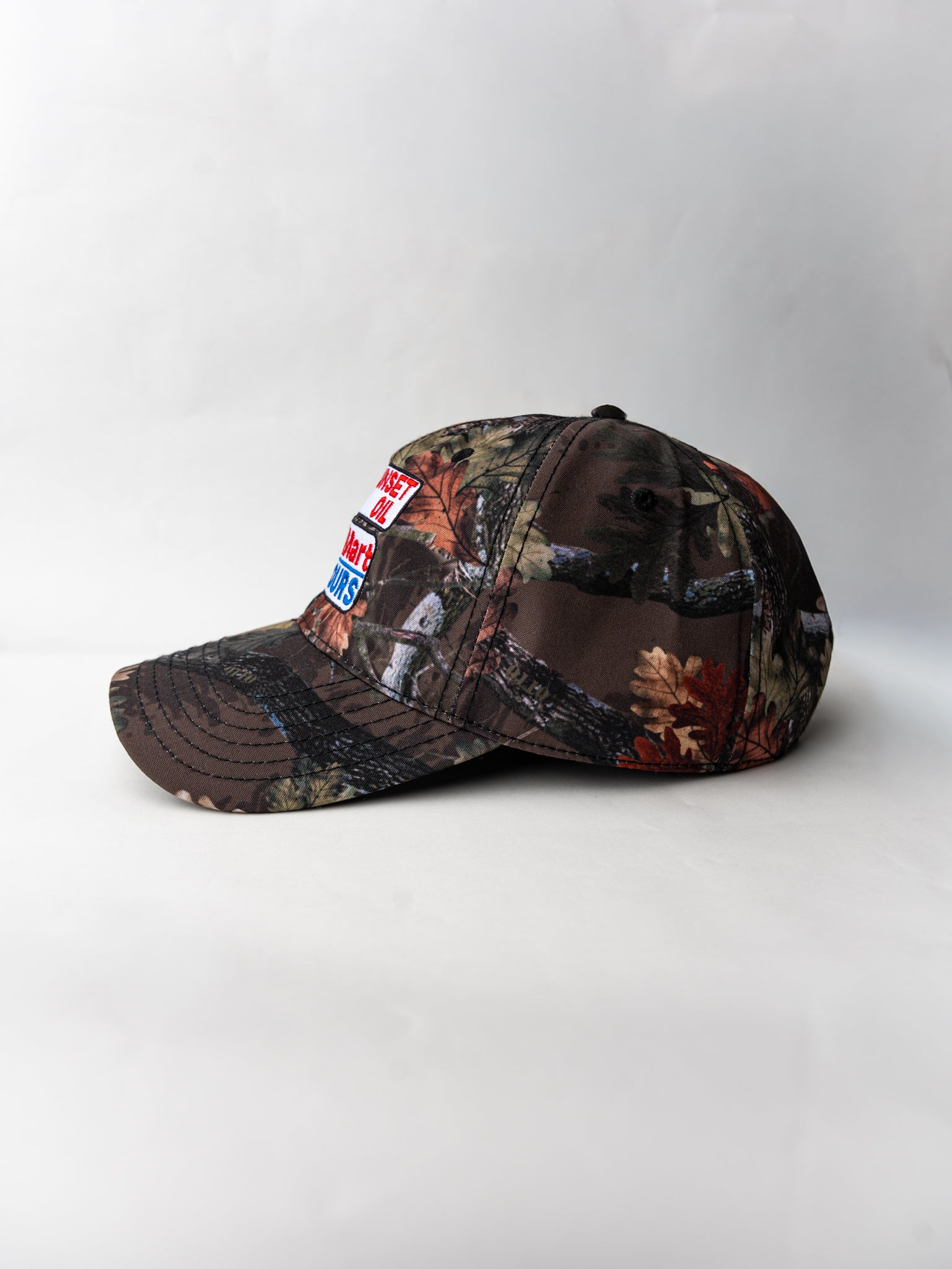 Sunset Oil Mini Mart Dark Camo Baseball Fit