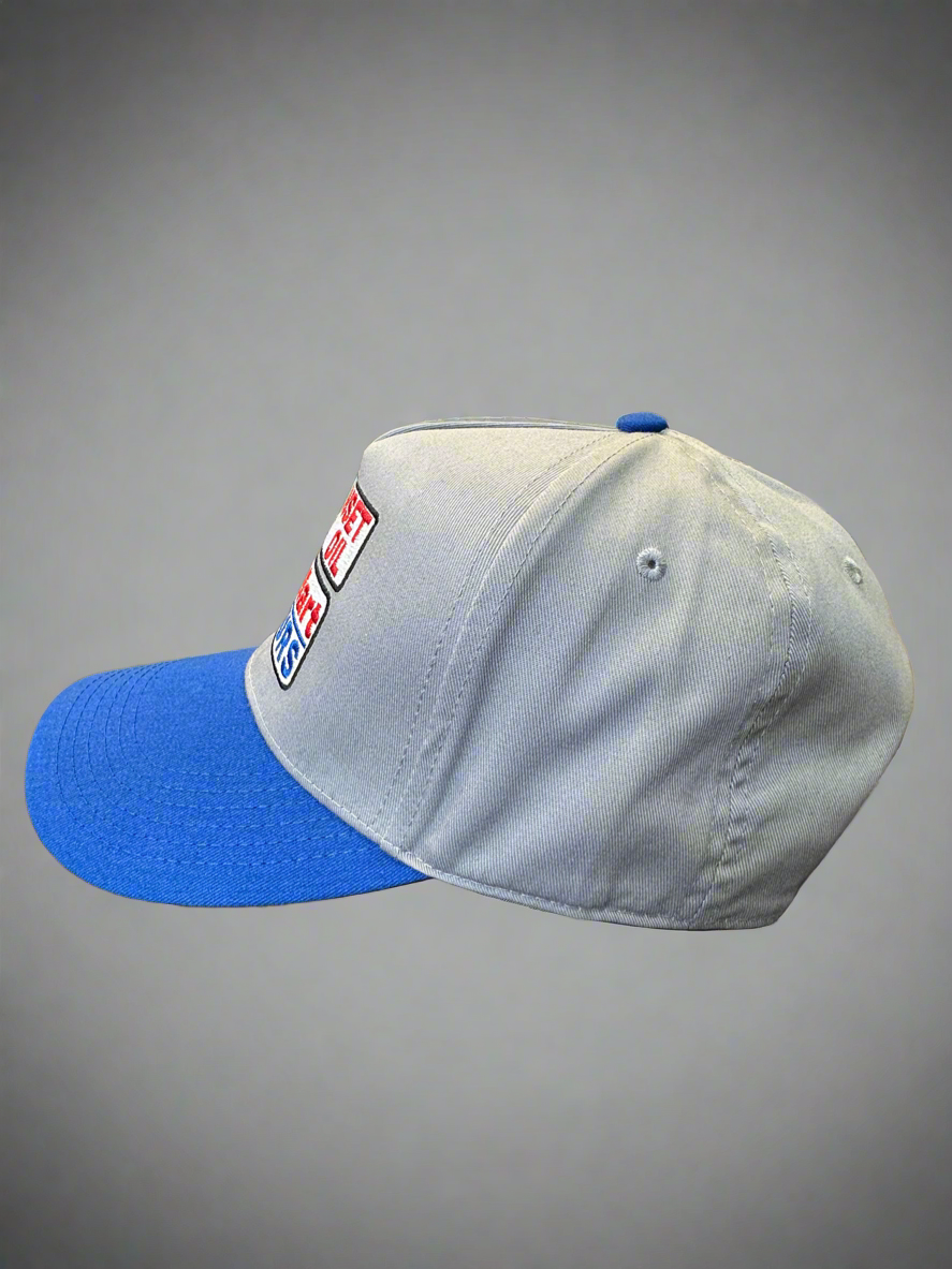 Sunset Oil Mini Mart Grey/Blue Baseball Hat