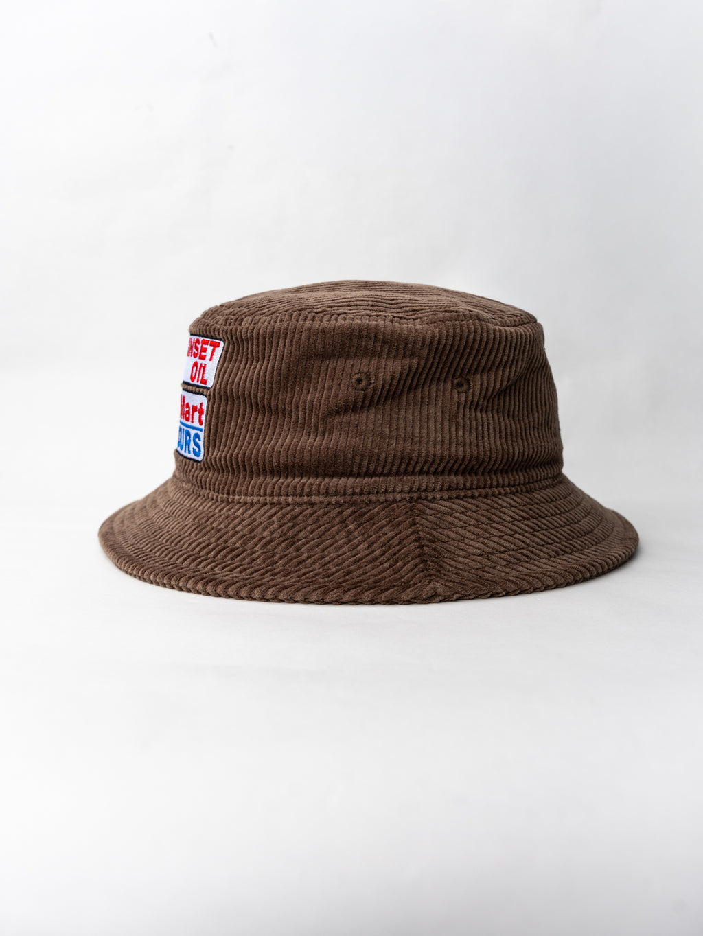 Sunset Oil Mini Mart Brown Bucket Hat