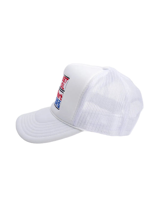 White Trucker Cap