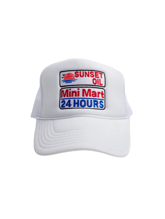 White Trucker Cap