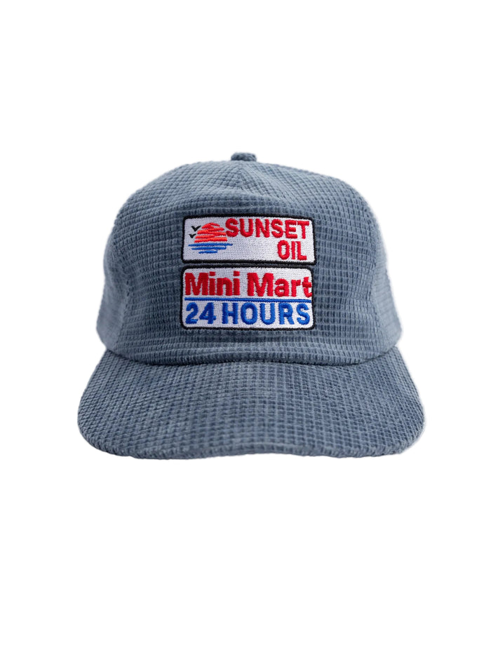 Corduroy Slate Blue Field Trip Cap