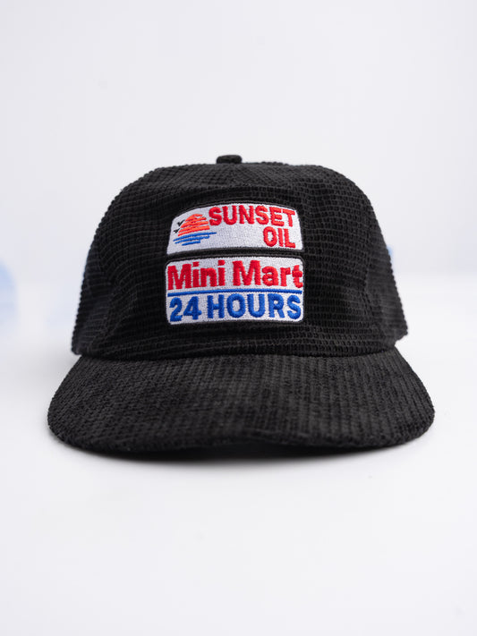 Black Corduroy Field Trip Cap ™