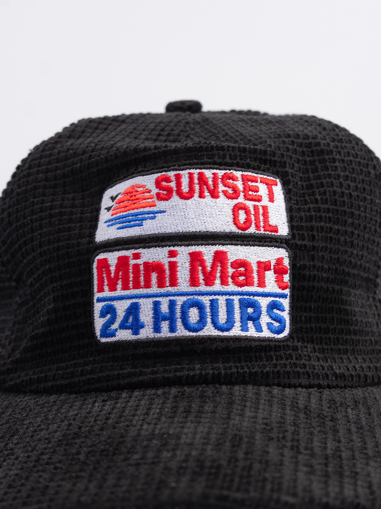 Sunset Oil Mini Mart Black Corduroy “ Field Trip “ Fit