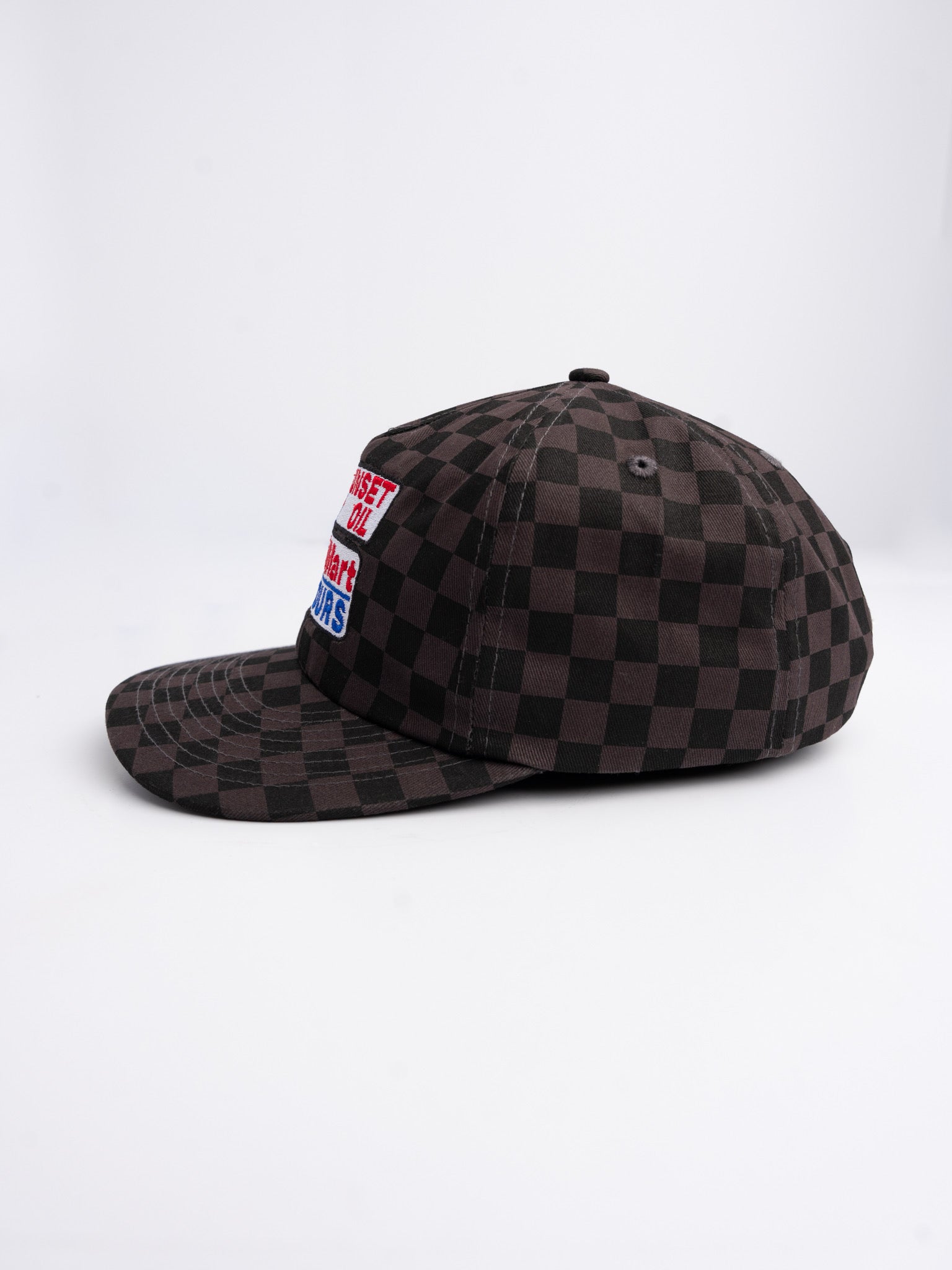Sunset Oil Mini Mart Black-Tonal Checkerboard Vintage fit