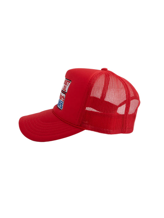 Red Trucker Cap