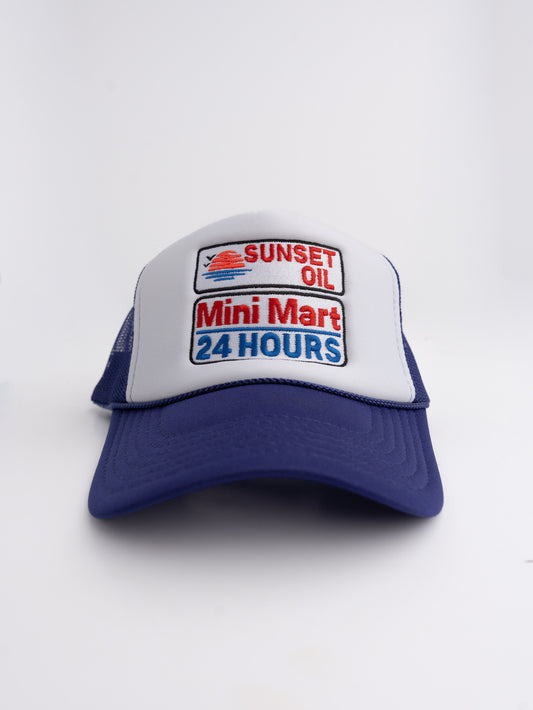 White/Purple Trucker Hat™
