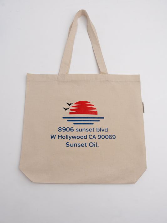 Sunset Oil Cream Tote Bag ™
