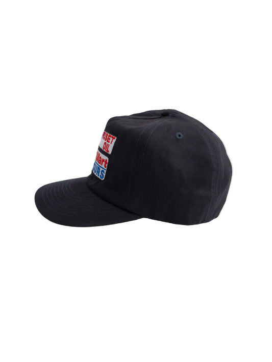 Navy Brushed Field Trip Cap