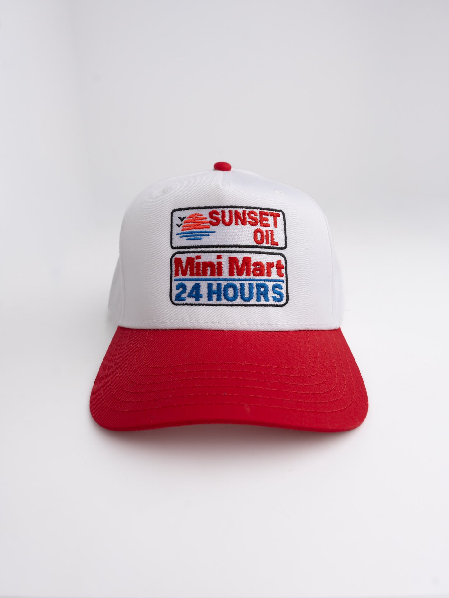 White/Red Baseball Hat ™