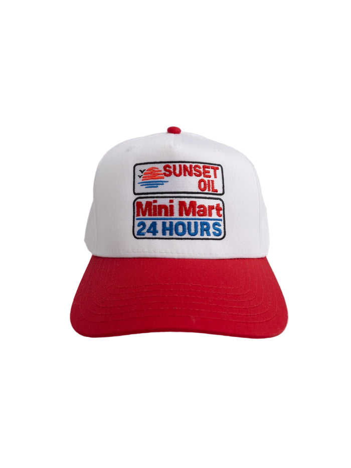 White/Red Baseball Cap