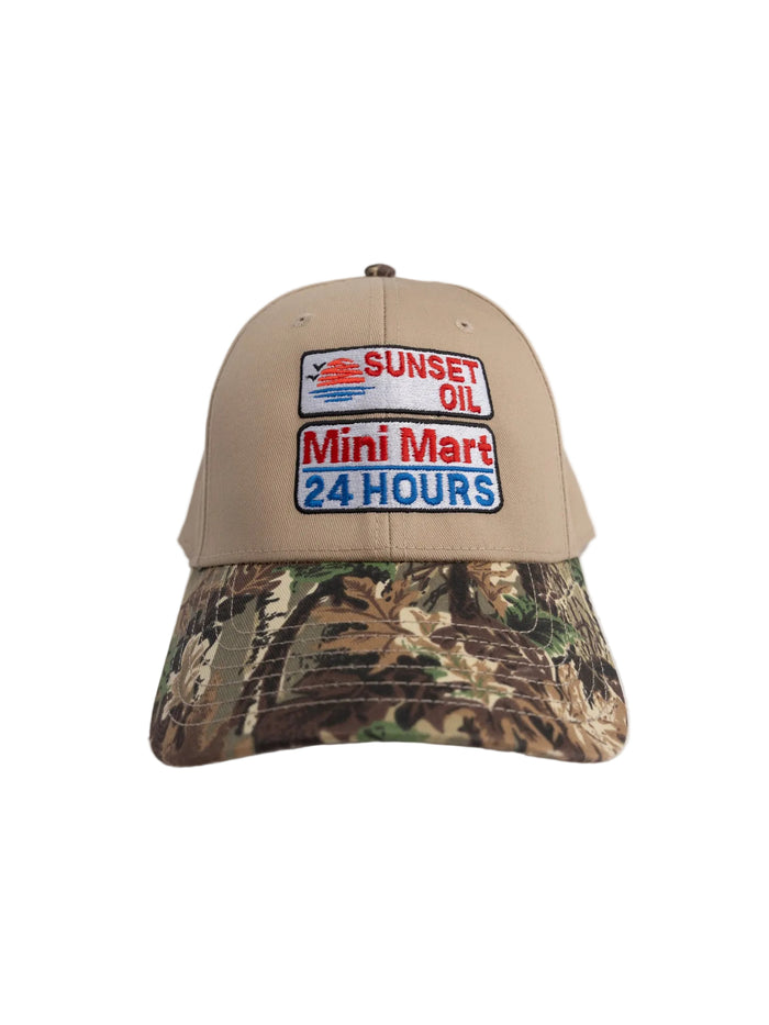 Nat/Camo Velcro Fitted Cap
