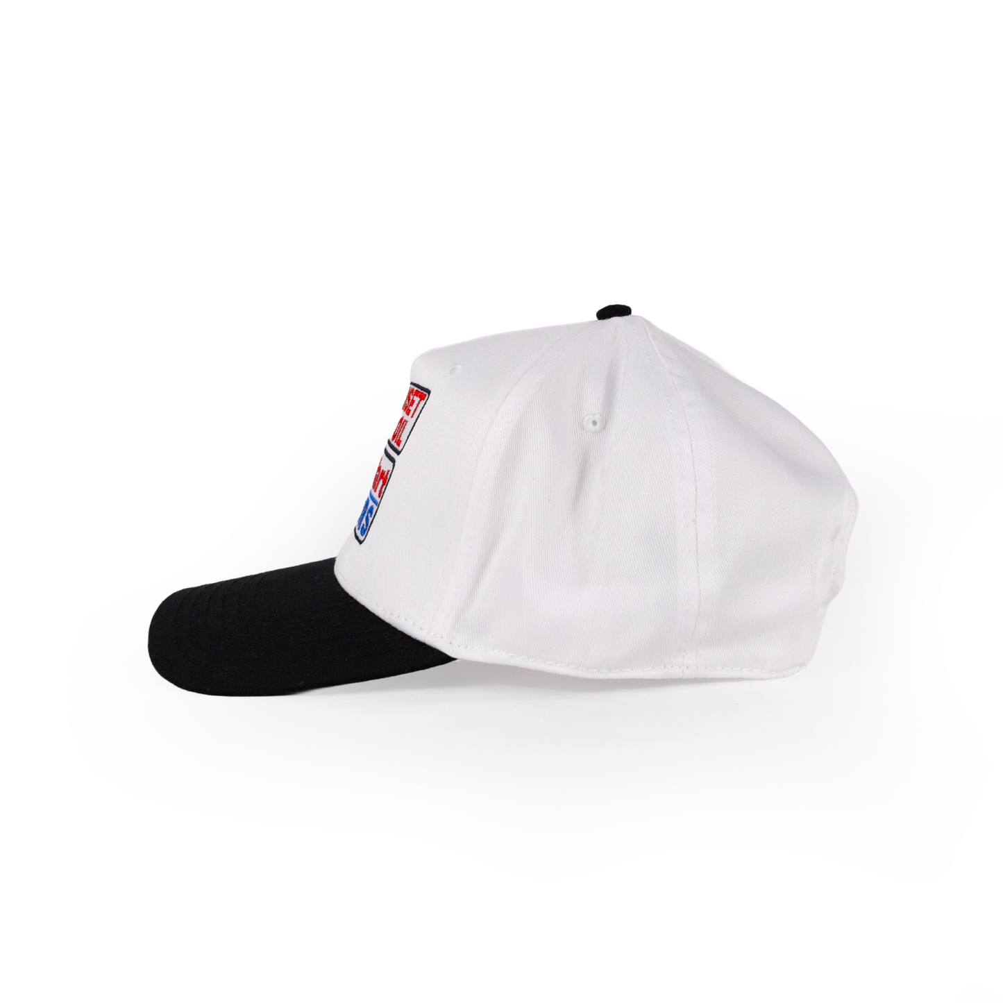 White/Black Baseball Hat ™