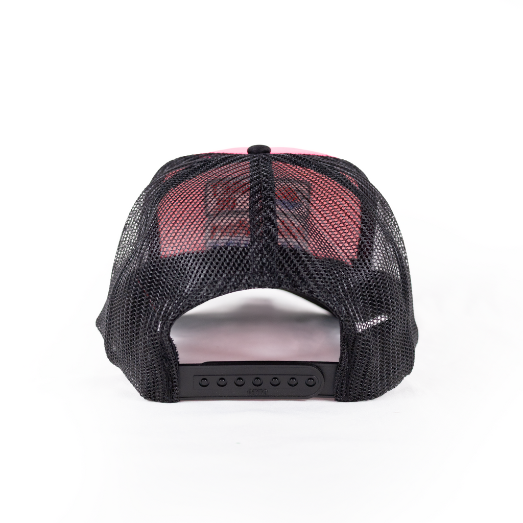 Sunset Oil Mini Mart Black/Neon Pink/Black Trucker Fit