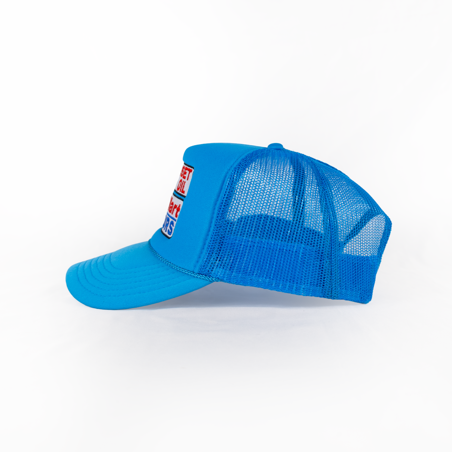 Sunset Oil Mini Mart Colbat Blue Trucker Fit