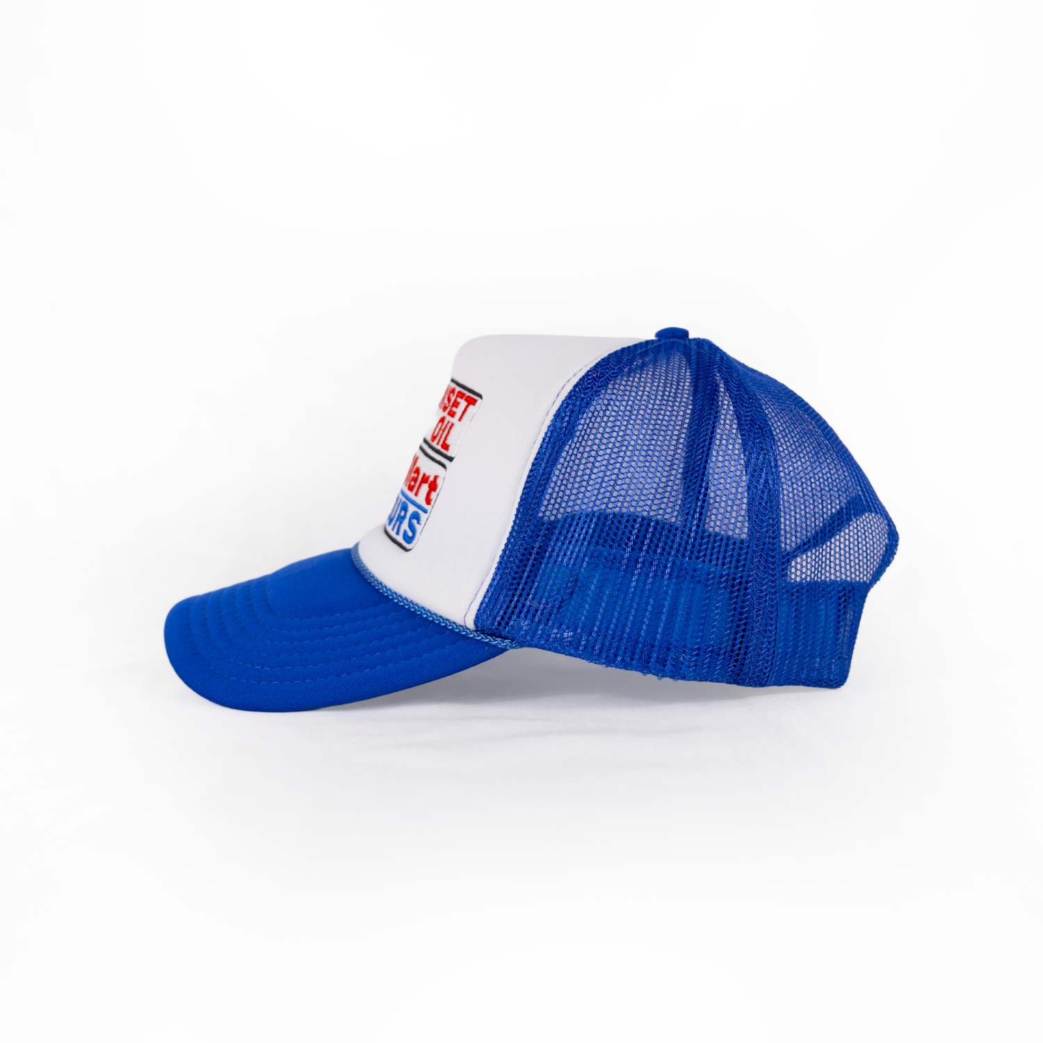 Sunset Oil Mini Mart Royal/White/Royal Trucker Fit