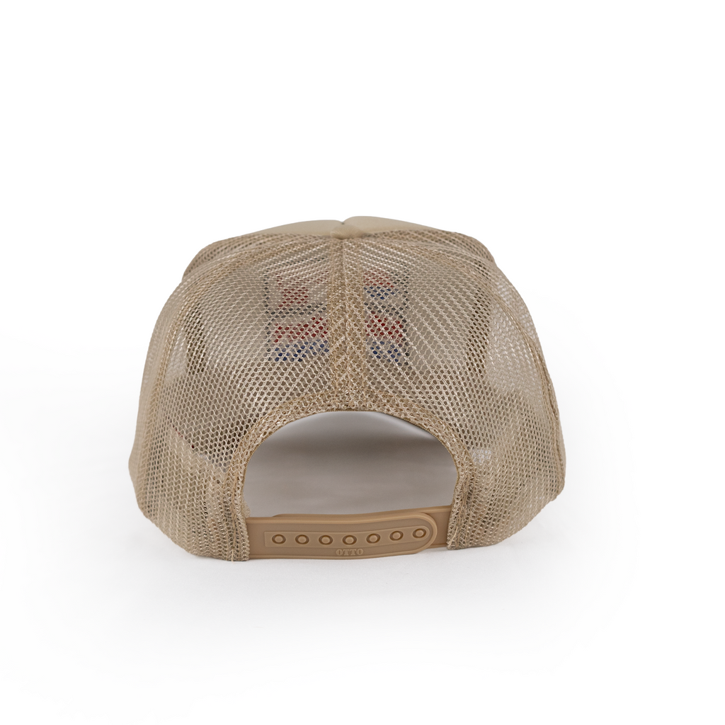 Sunset Oil Mini Mart Khaki Trucker Fit