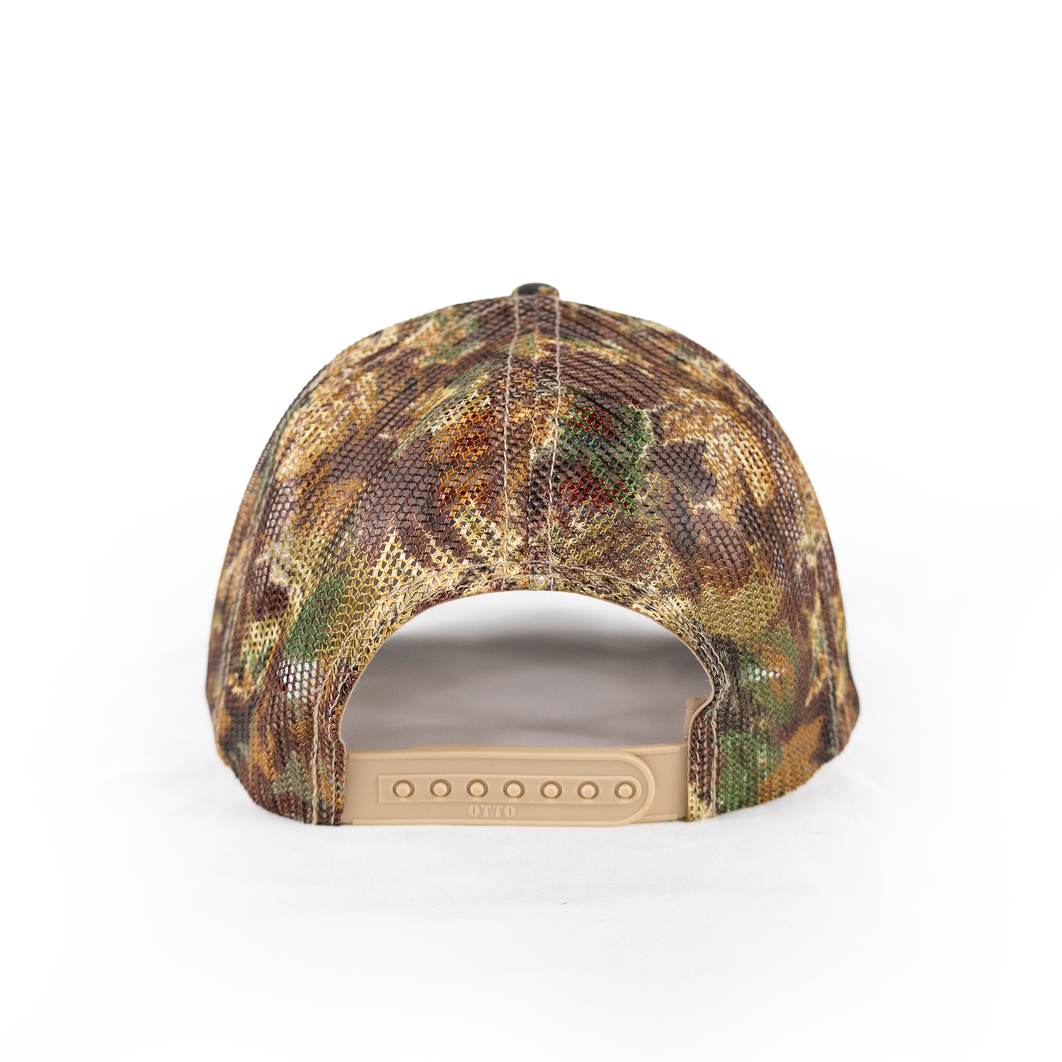 Sunset Oil Mini Mart Camouflage 5 Panel Fitted (Mesh)