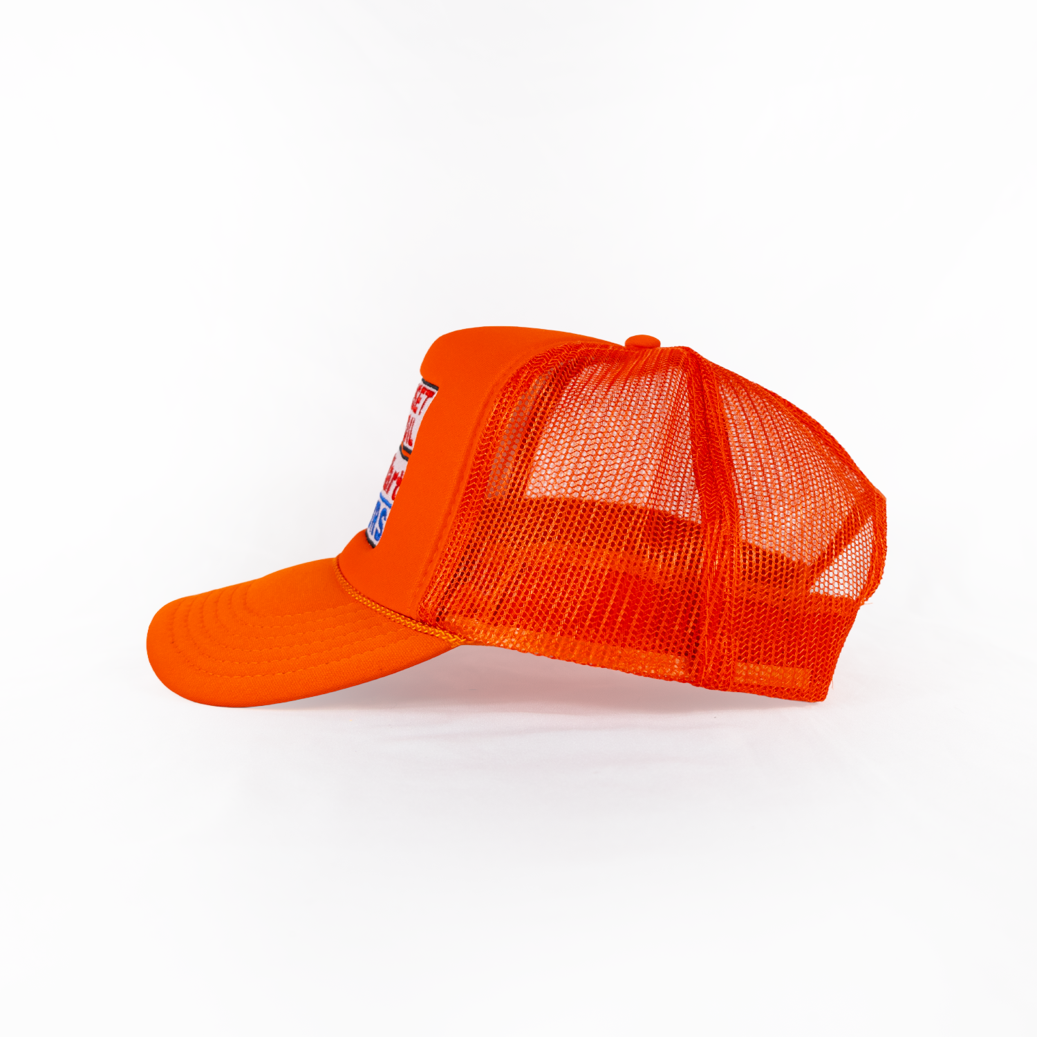 Sunset Oil Mini Mart Orange Trucker Fit