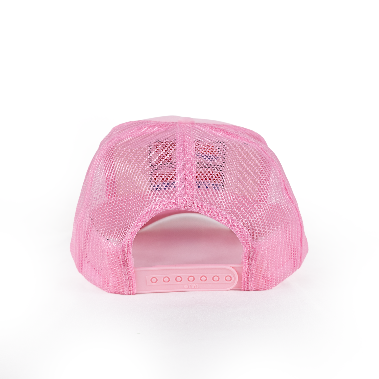 Sunset Oil Mini Mart Soft Pink Trucker Fit