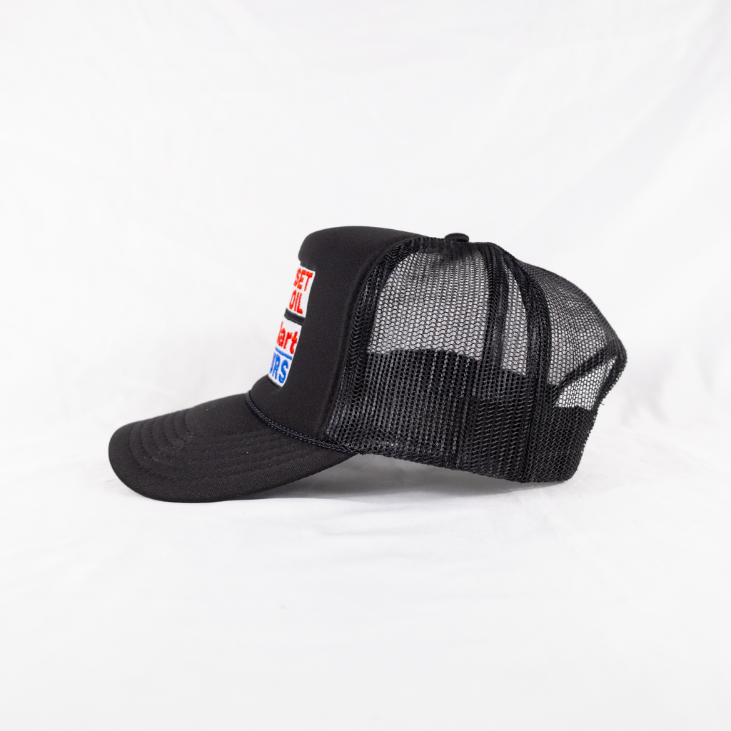 Sunset Oil Mini Mart Black trucker Fit