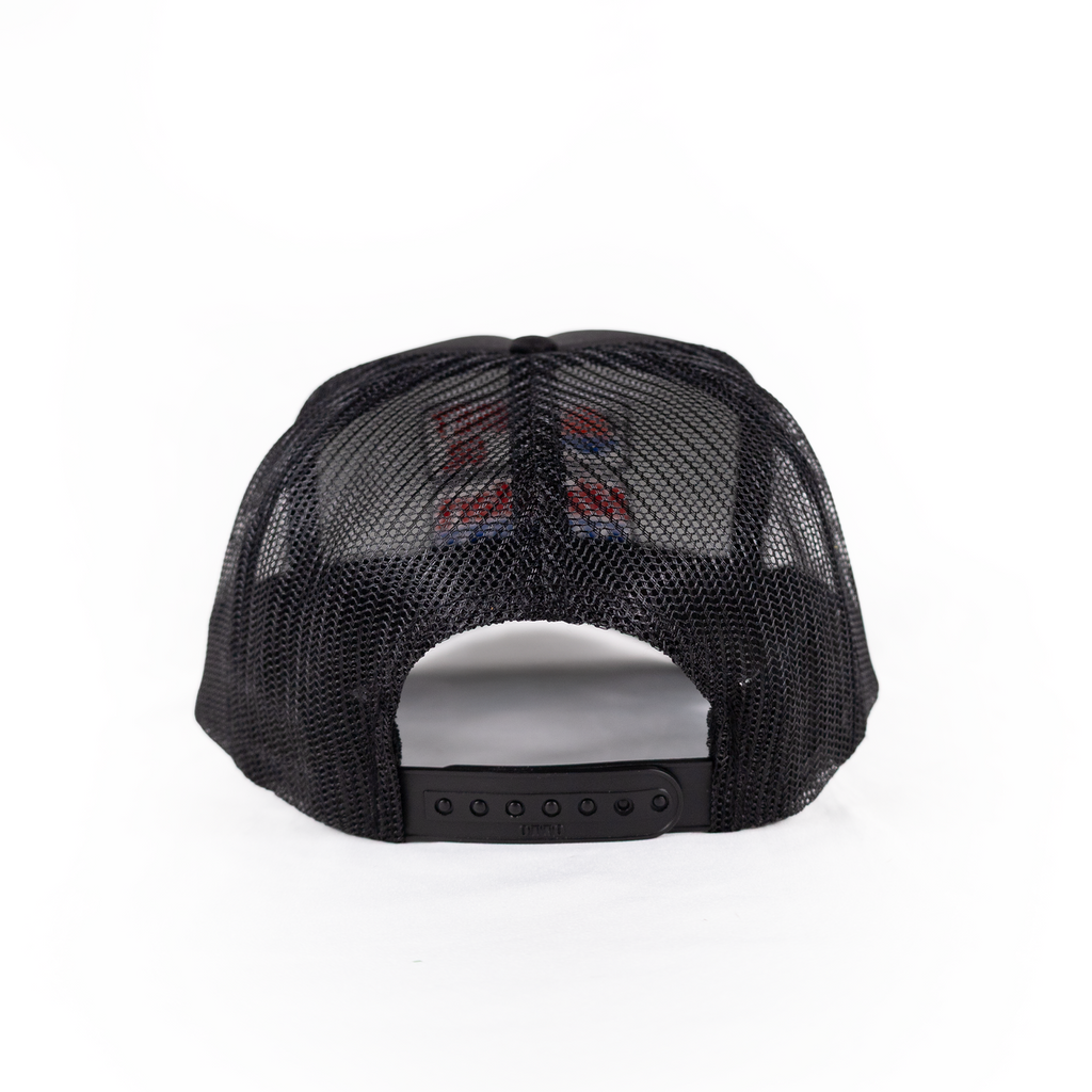 Sunset Oil Mini Mart Black trucker Fit