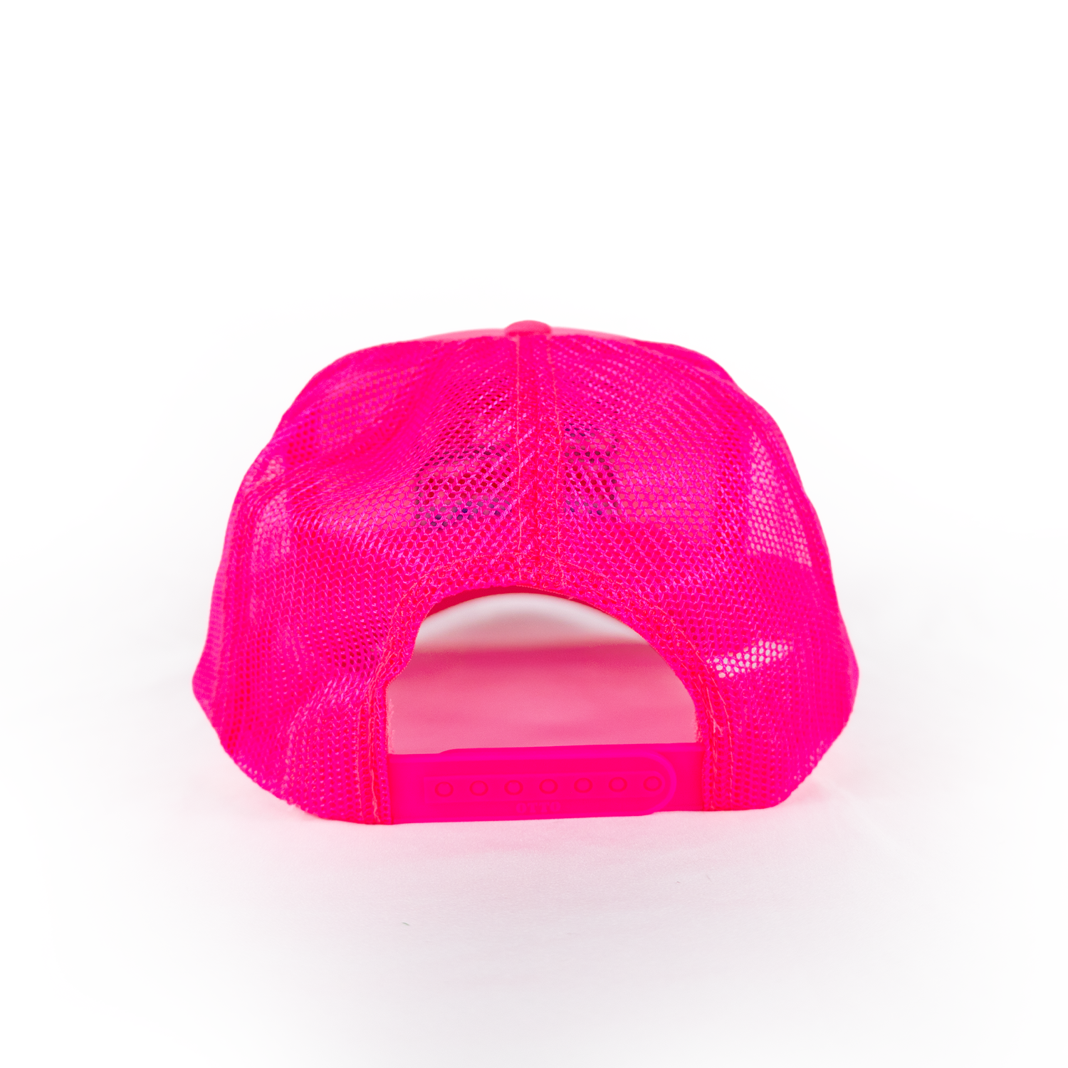 Sunset Oil Mini Mart Neon Pink Trucker Fit