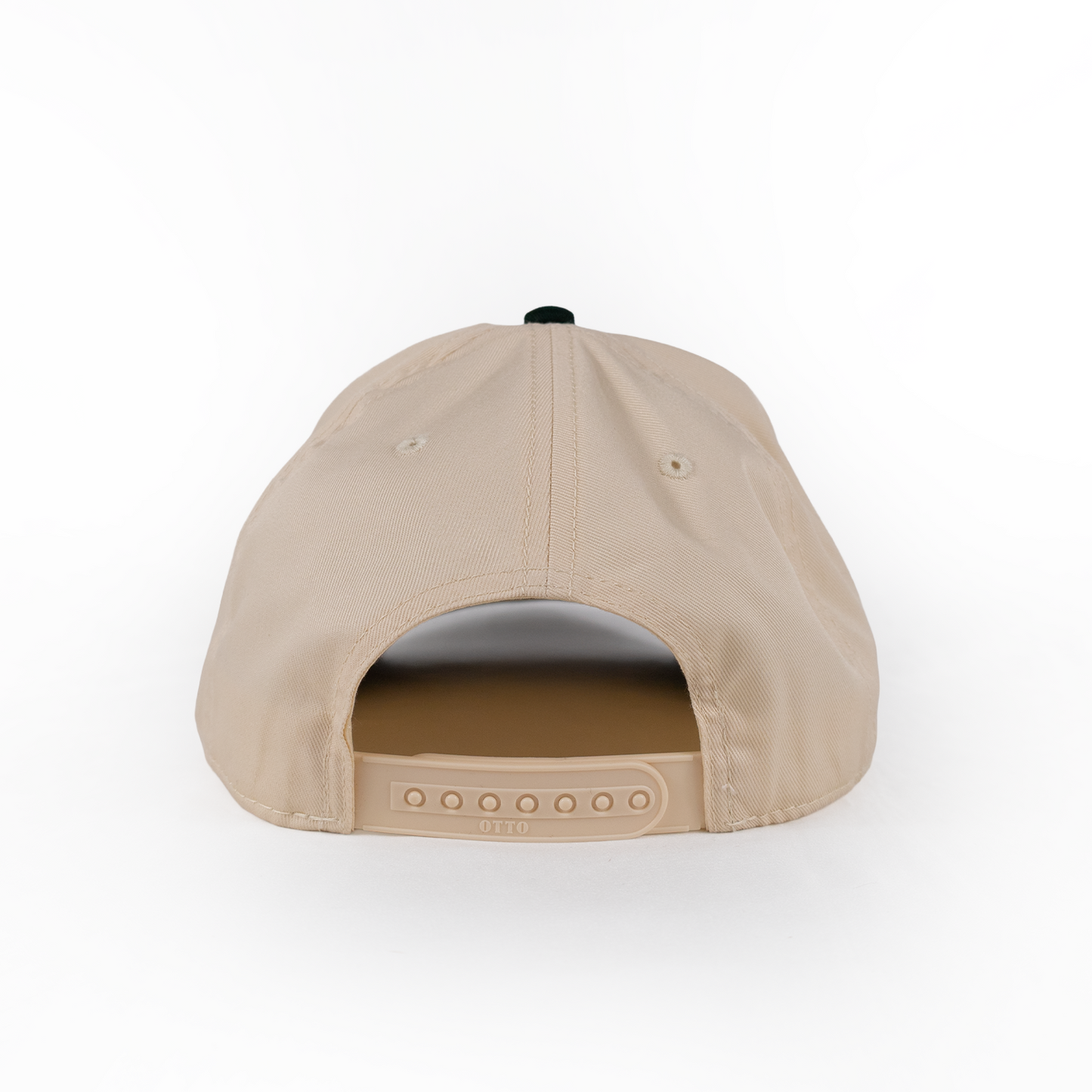 Natural/Green Baseball Hat ™