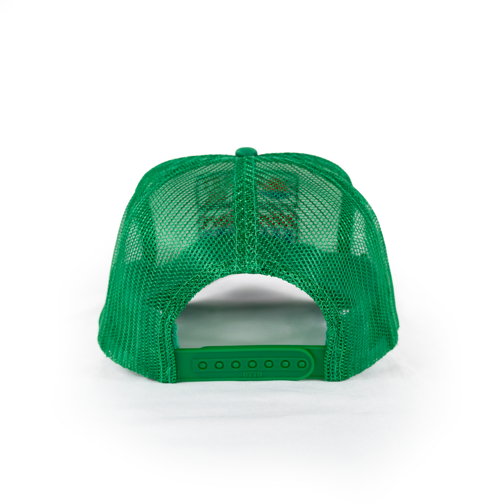 Sunset Oil Mini Mart Kelly/white/Kelly Trucker Fit
