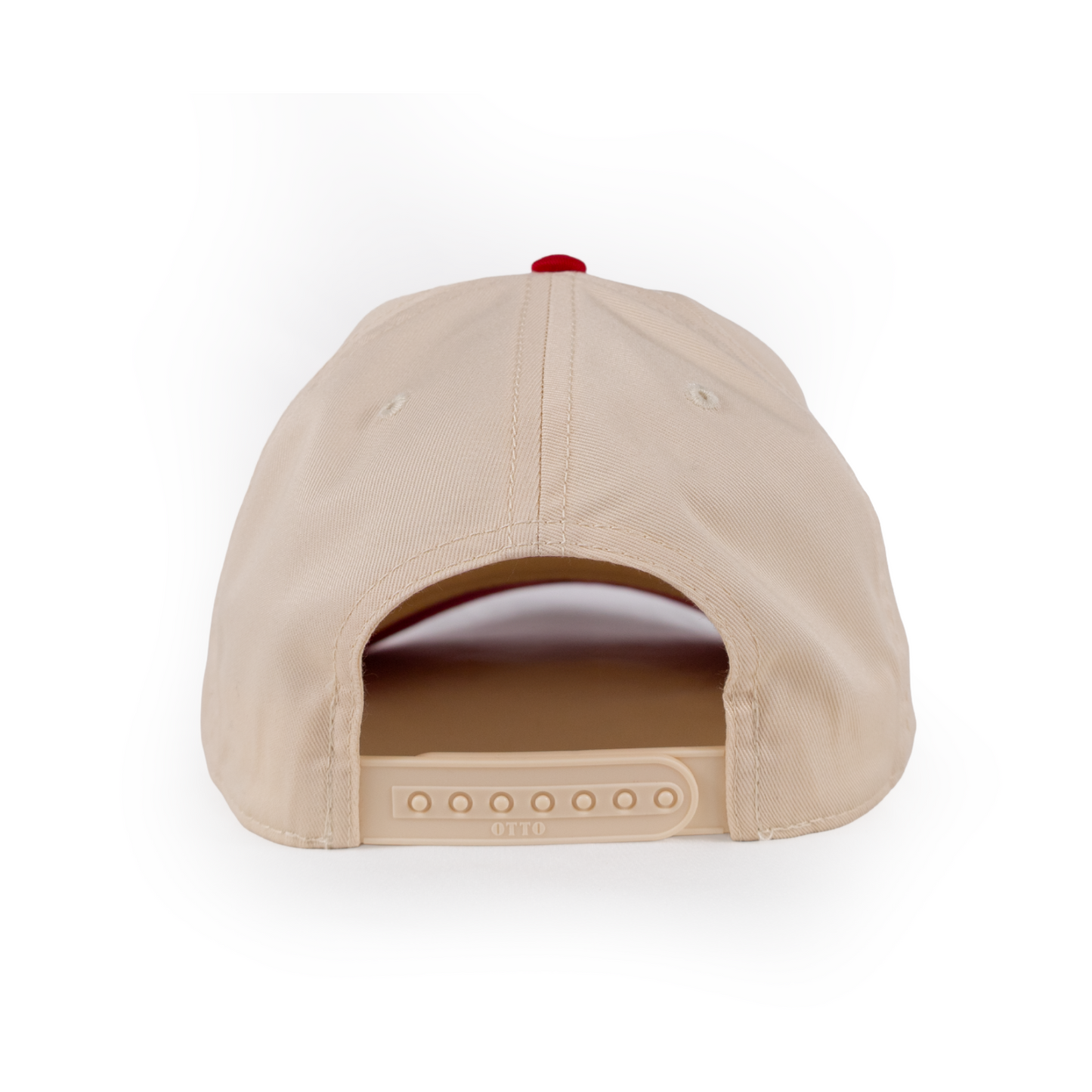 Red/Natural Baseball Hat ™