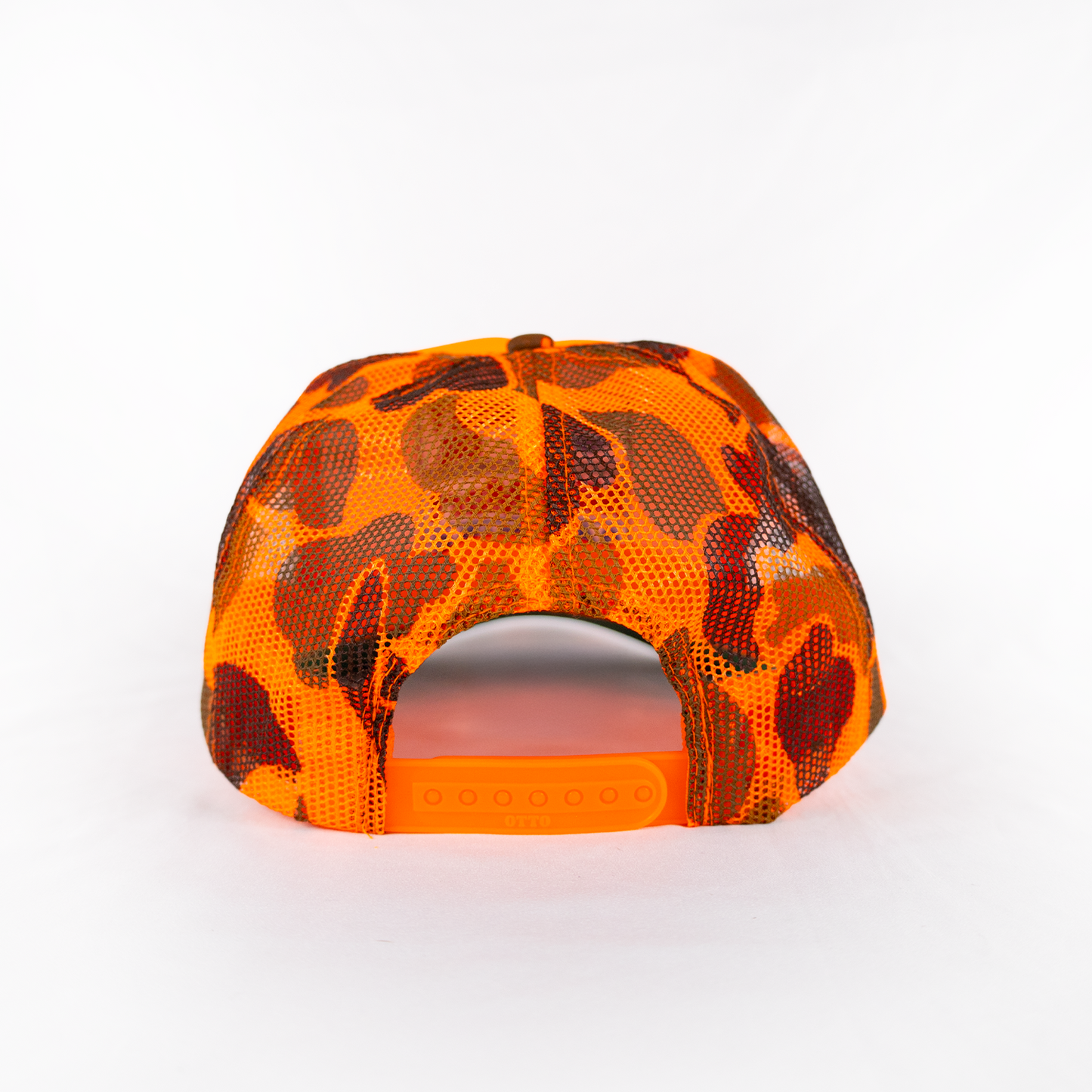 Orange Camo Trucker Hat ™