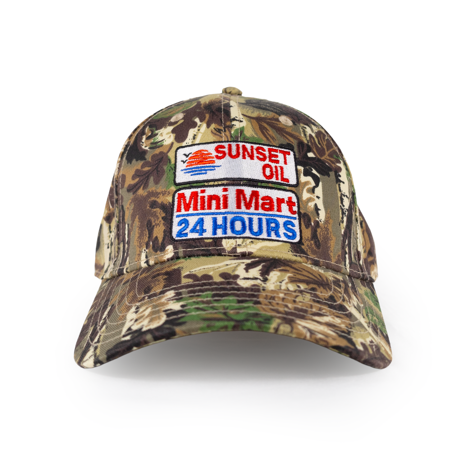 Sunset Oil Mini Mart lt.lod/brn/kelly Cap (no mesh)