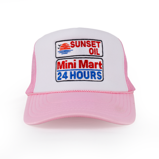 Pink and White Trucker Fit ™