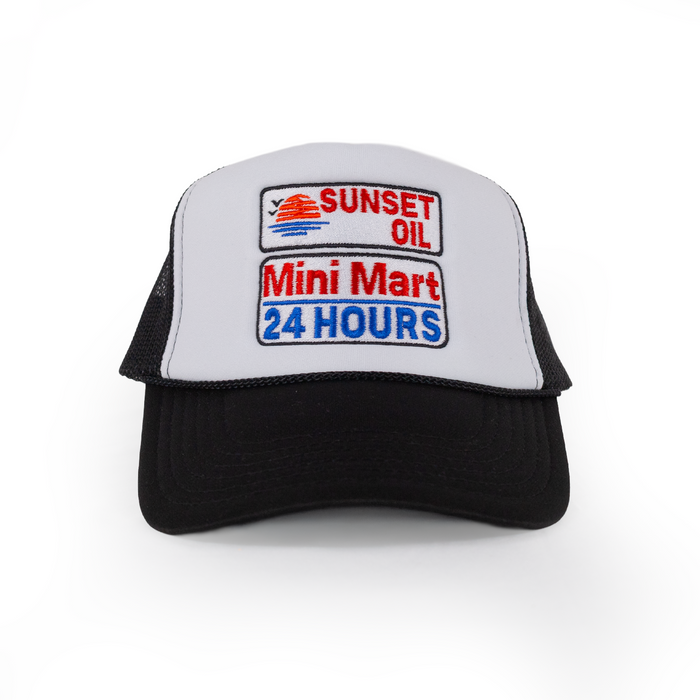 Black/White/Black Trucker Cap
