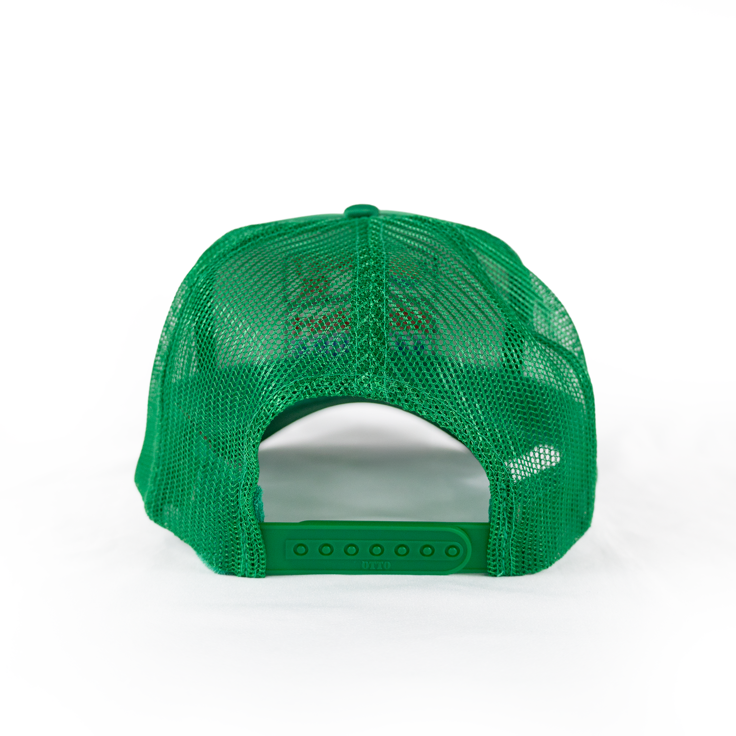 Sunset Oil Mini Mart Kelly Green Trucker Fit