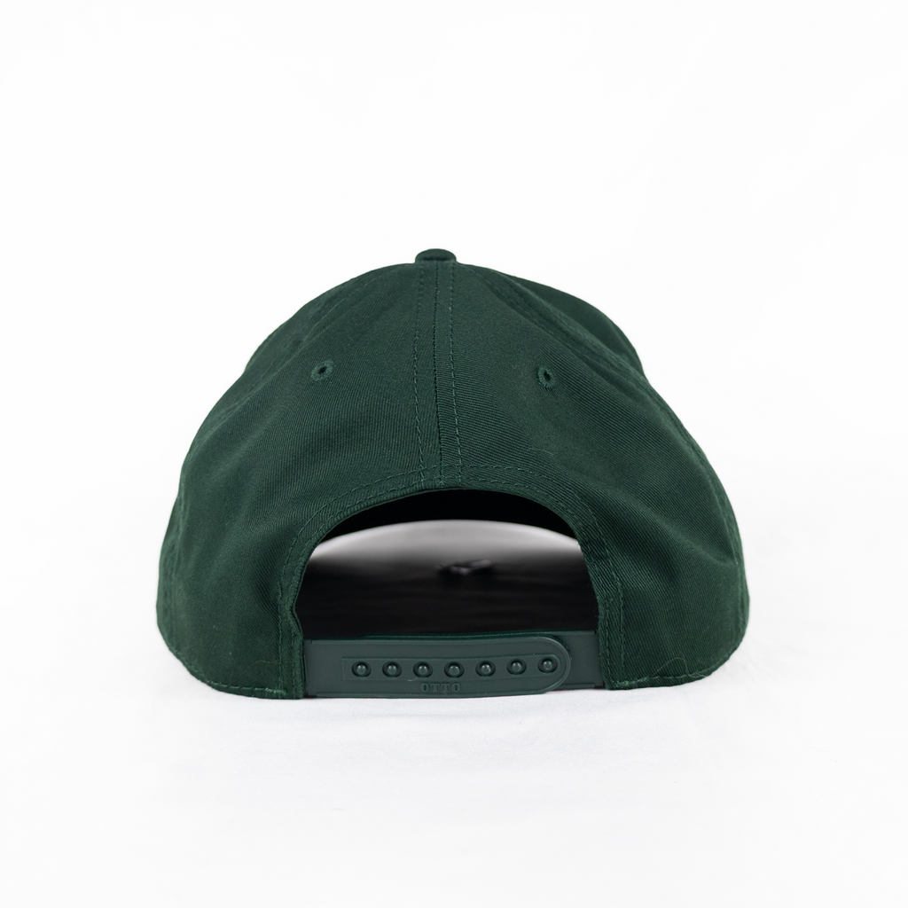 Sunset Oil Mini Mart Dark Green Baseball Fit