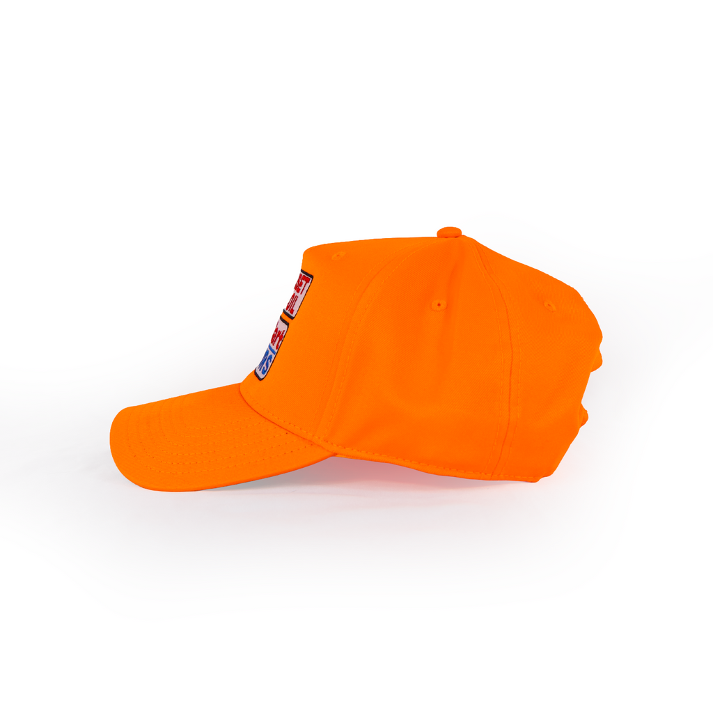 Sunset Oil Mini Mart Orange Baseball Fit