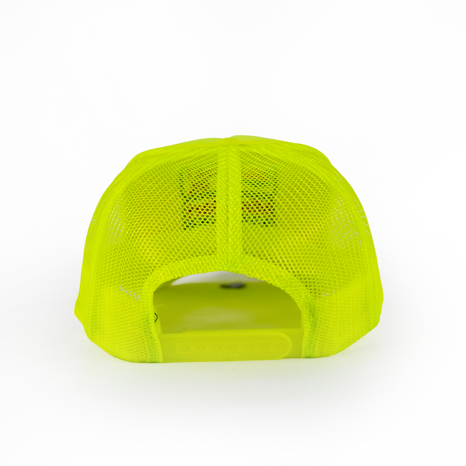 Sunset Oil Mini Mart Neon Yellow Trucker Fit