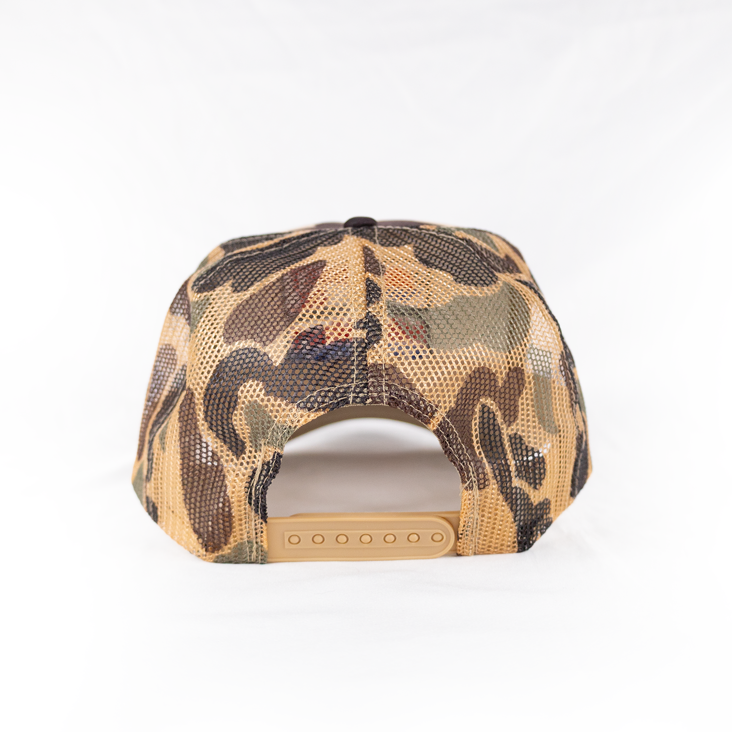 Sunset Oil Mini Mart Camo Trucker Fit