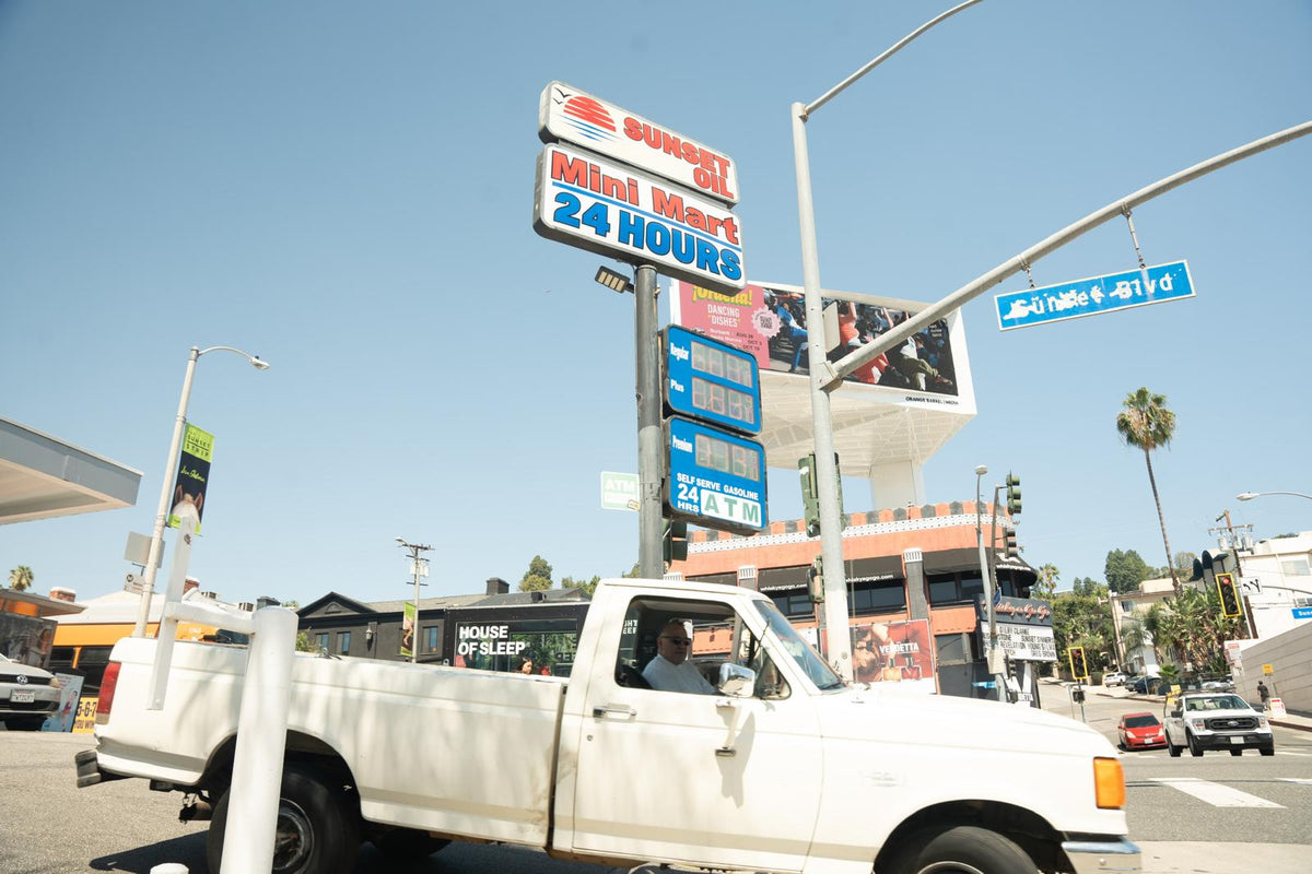 Sunset Oil Mini Mart on Sunset Boulevard
